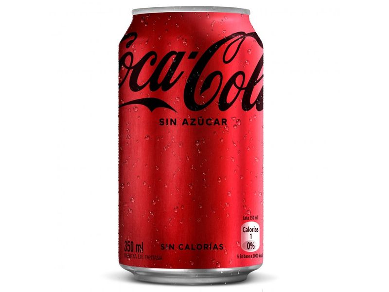 Bebida Coca-Cola Sin Azúcar Lata 350 ml