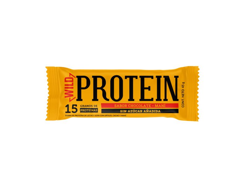 Barra Proteína Wild Protein Chocolate Maní 45 G